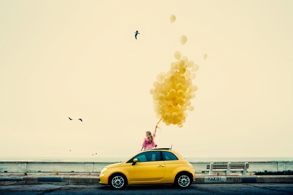 Photograph Christopher Wilson Fiat Balloons on One Eyeland